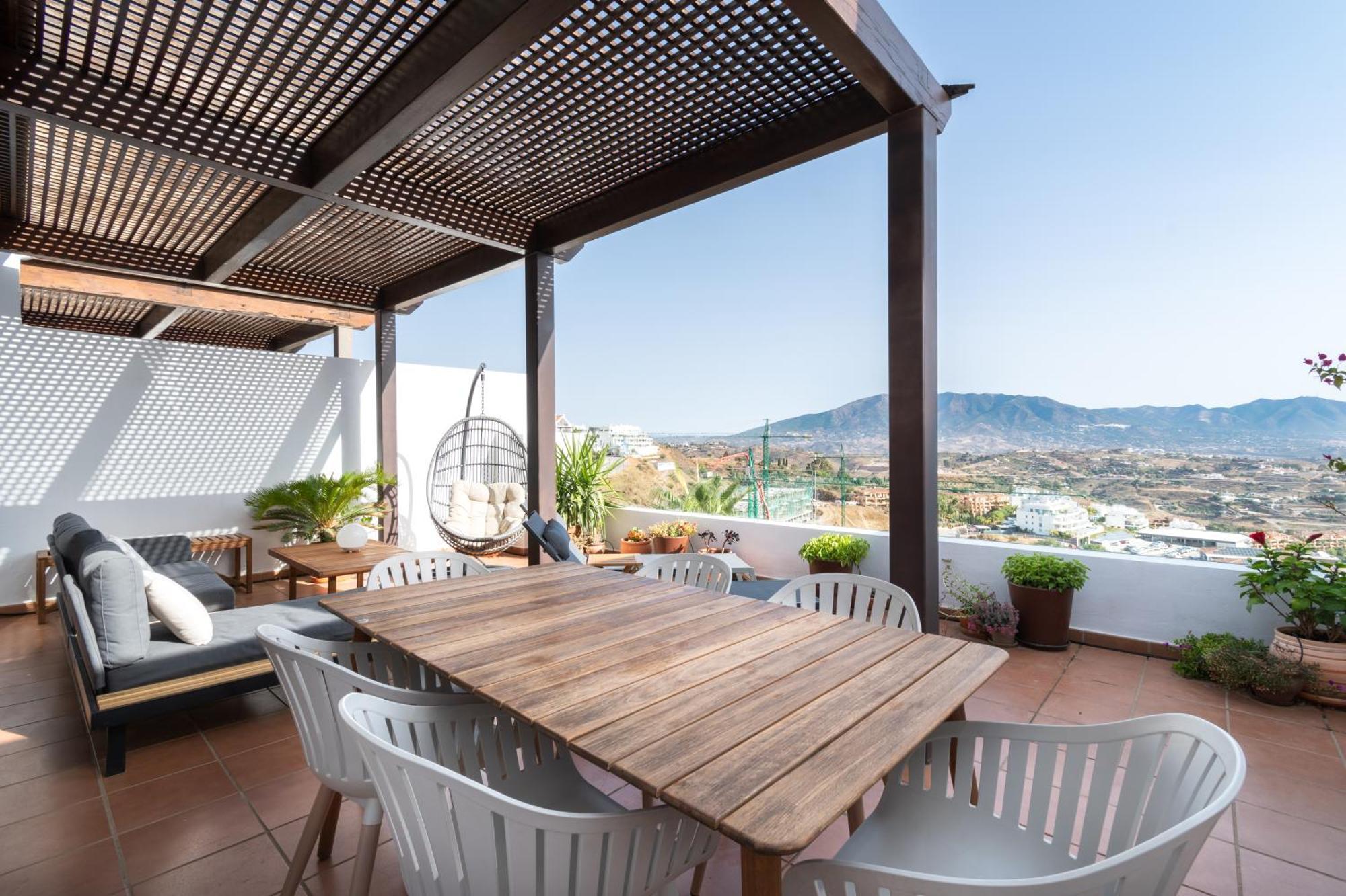 Апартаменти Casa Cerro Azul In La Cala Hills Club Sitio de Calahonda Екстер'єр фото